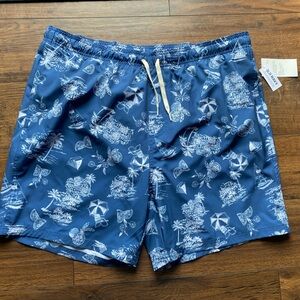 NWT Old Navy swim trunks